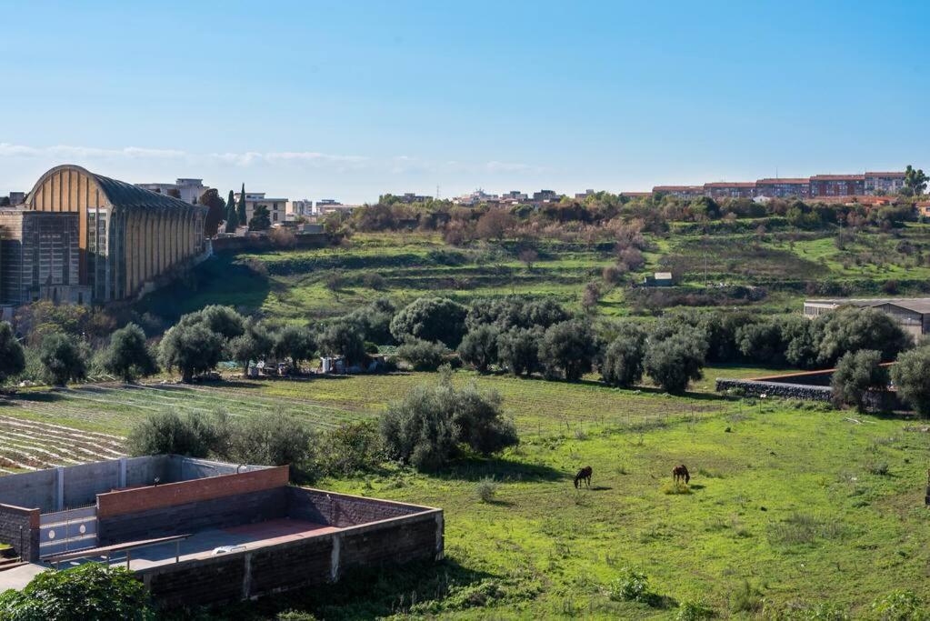 Top Floor Apartment Near Historic Fortino Catania Luaran gambar